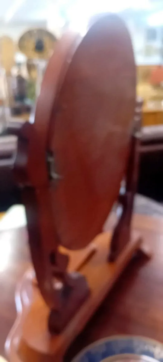Edwardian Mahogany Dressing Table Mirror - Image 4