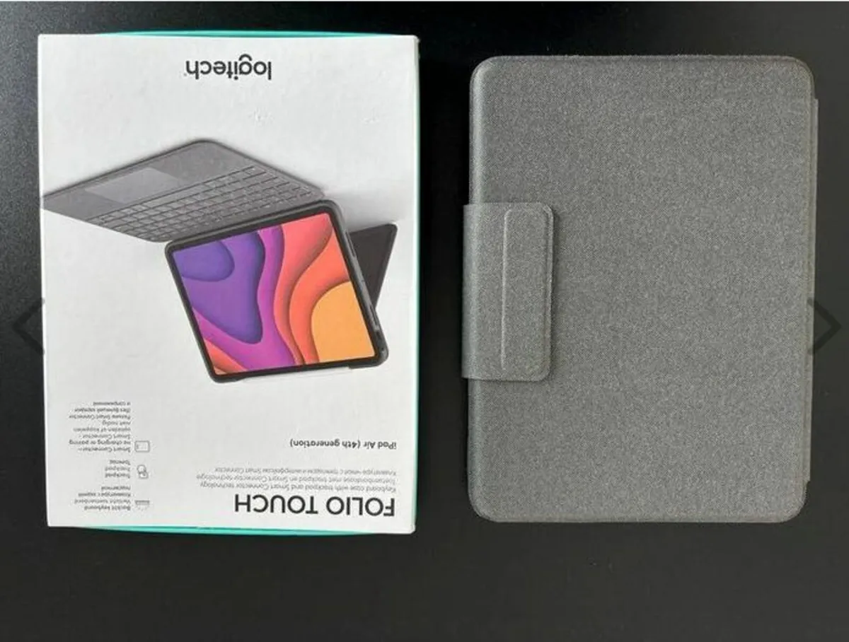 Logitech Ipad Folio Touch -Grey - Image 3