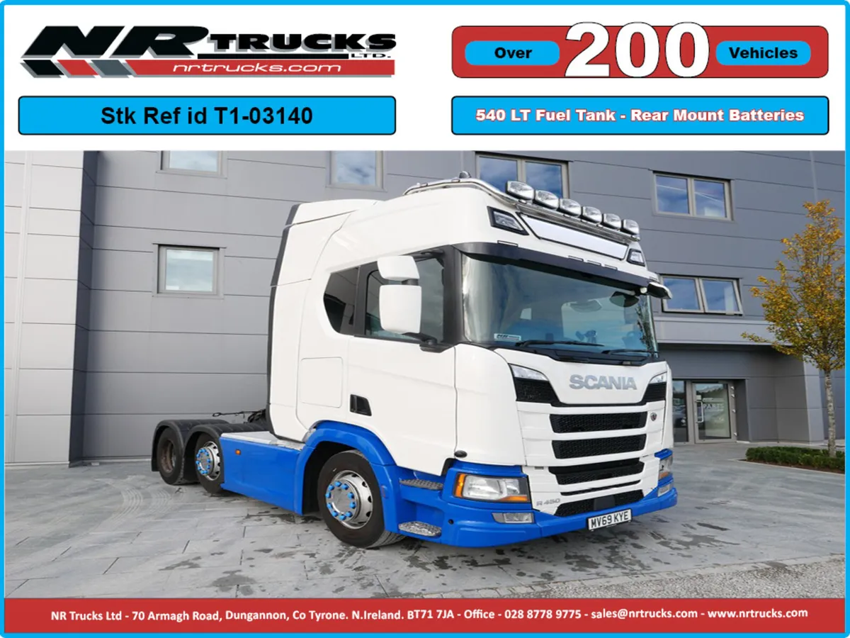 Scania R450 N/G Highline 6x2 Midlift Auto gearbox - Image 1