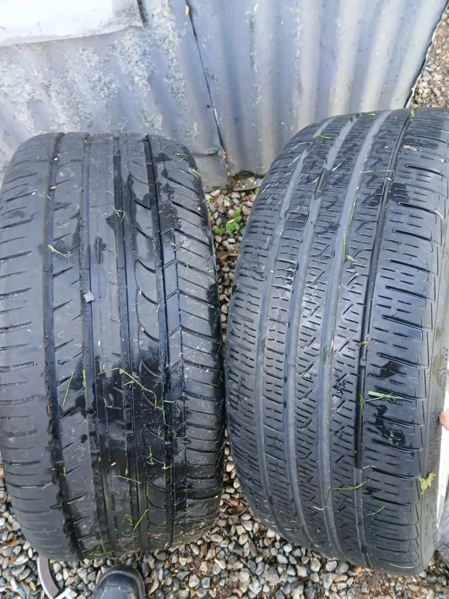 , 2 BMW wheels tyres 80% size 19 sport lo profi - Image 2