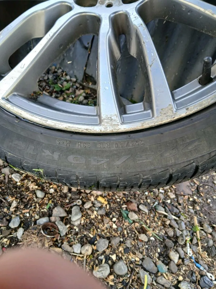 , 2 BMW wheels tyres 80% size 19 sport lo profi - Image 4
