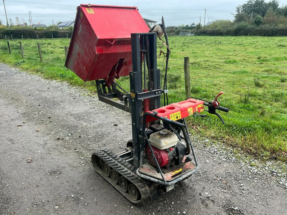 0.8 Ton Tracked Dumper - Image 1