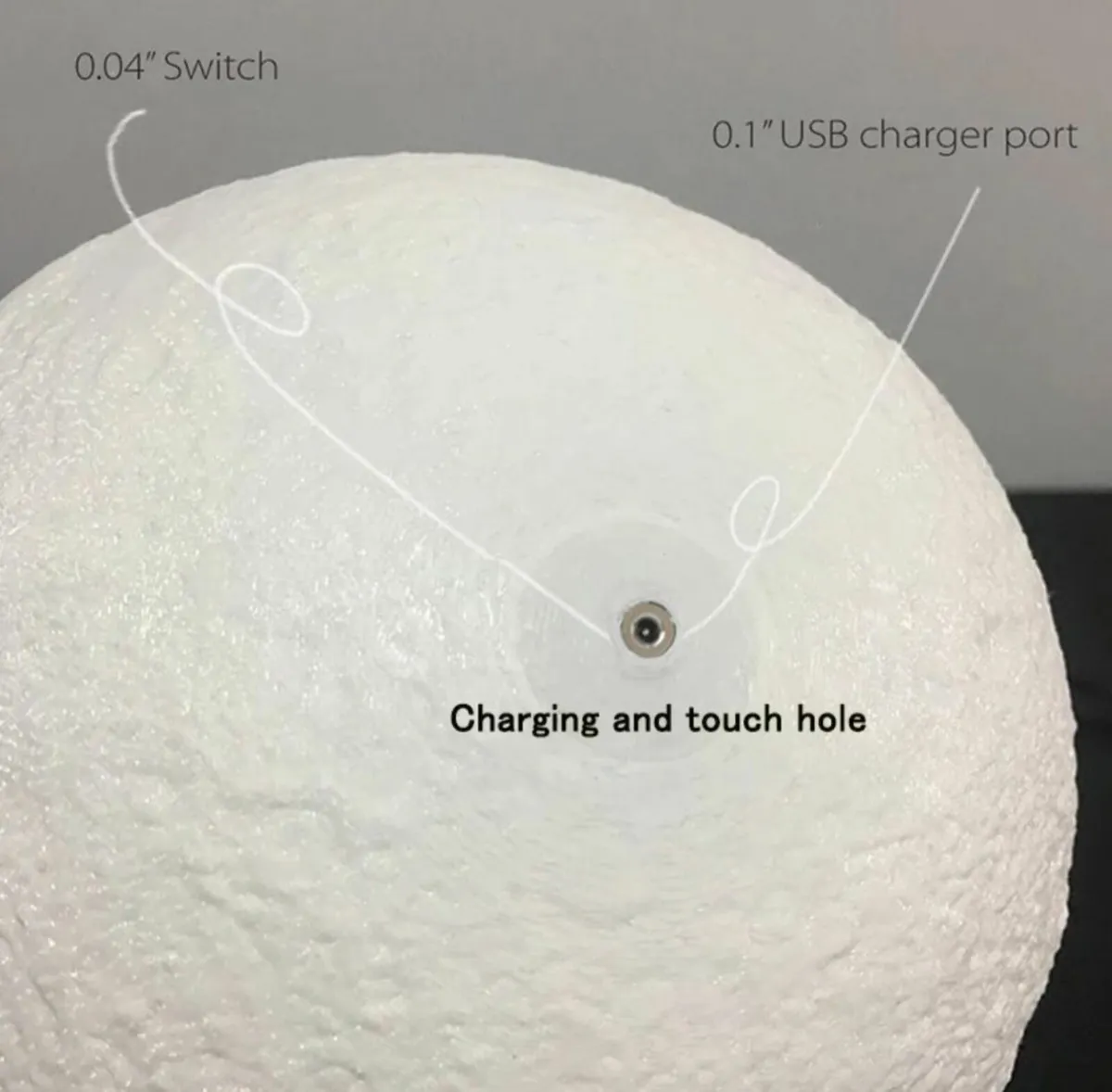 Moon Lamp Touch Night Light Multi Color - Image 4