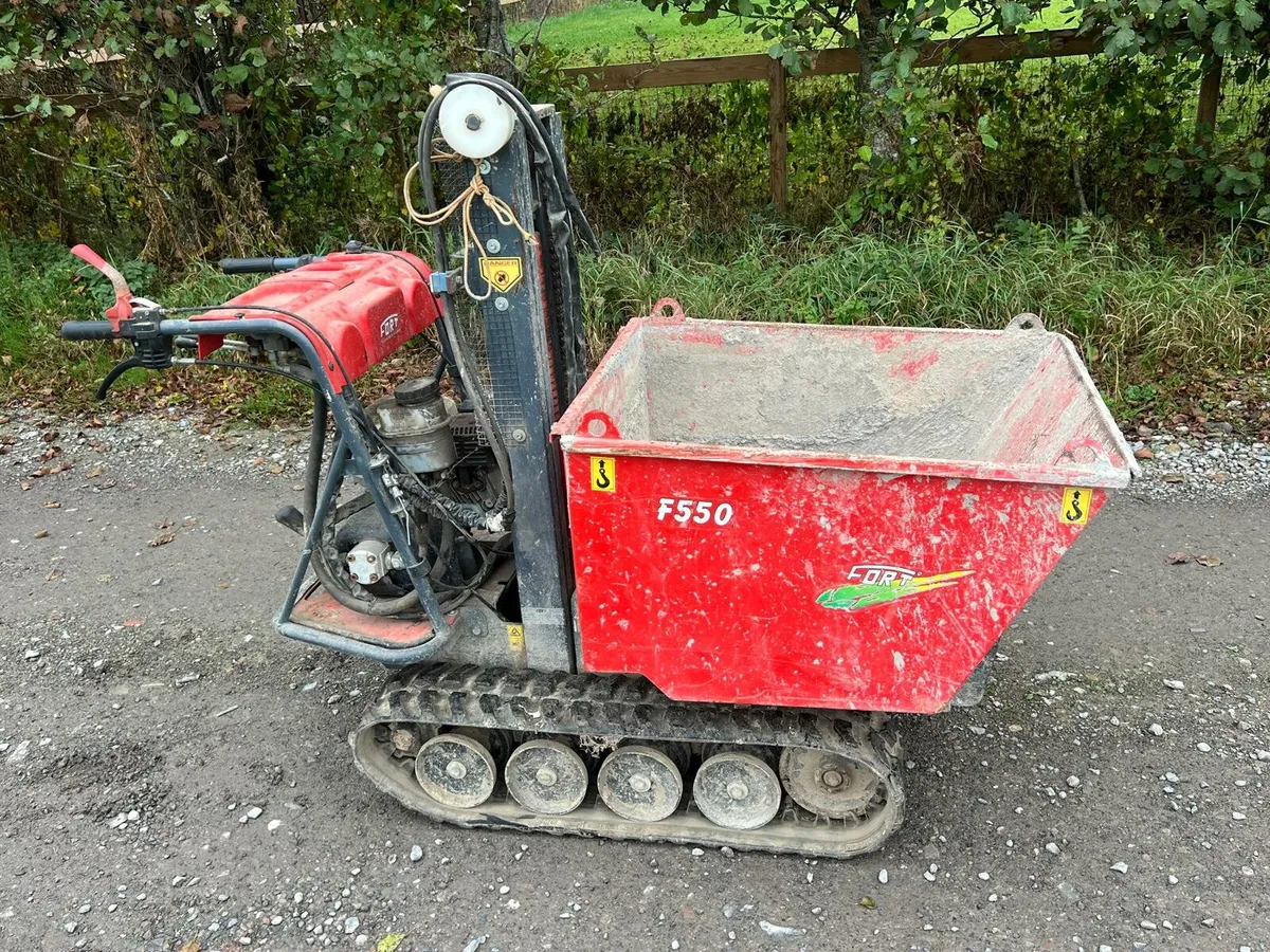 0.8 Ton Tracked Dumper - Image 3