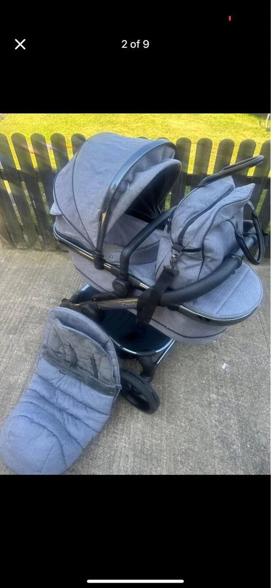 🍼ICandy pram & Buggy - Grey - Excellent condition - Image 1