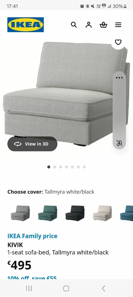 Sofa bed - Image 3