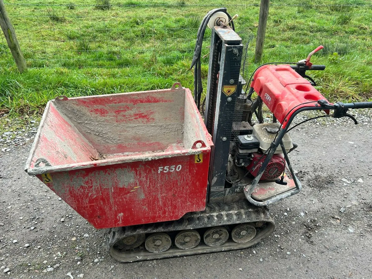 0.8 Ton Tracked Dumper - Image 4