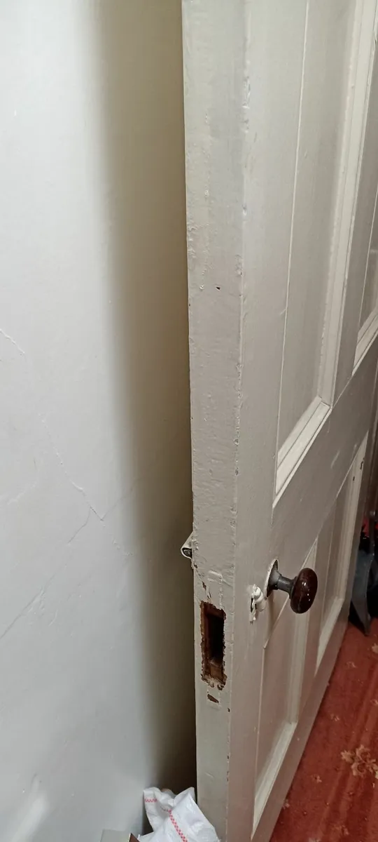 Old Interior Pine Door - Image 1