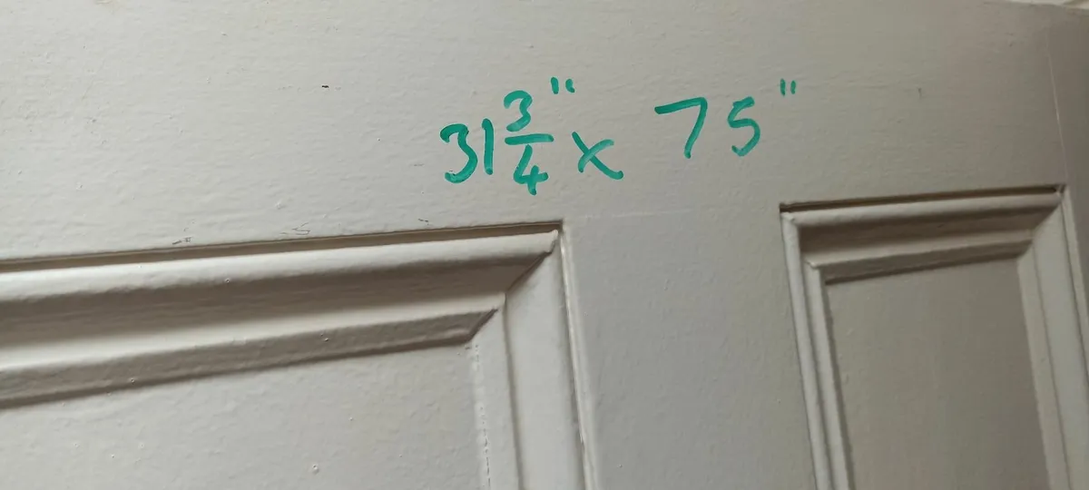 Old Interior Pine Door - Image 2