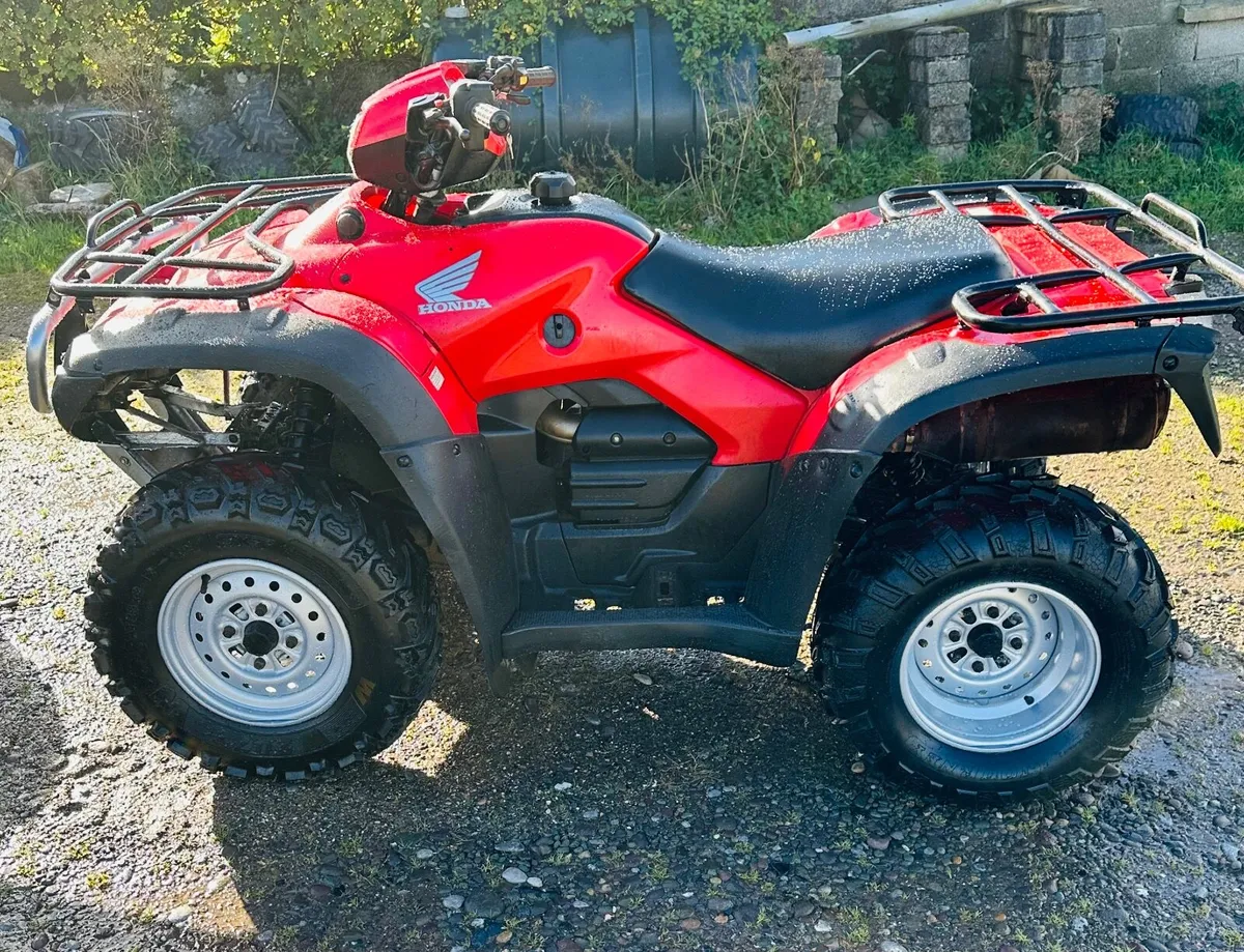 CHOICE OF TWO HONDA TRX500 ES 4X4 AND TRX420 MINT - Image 4