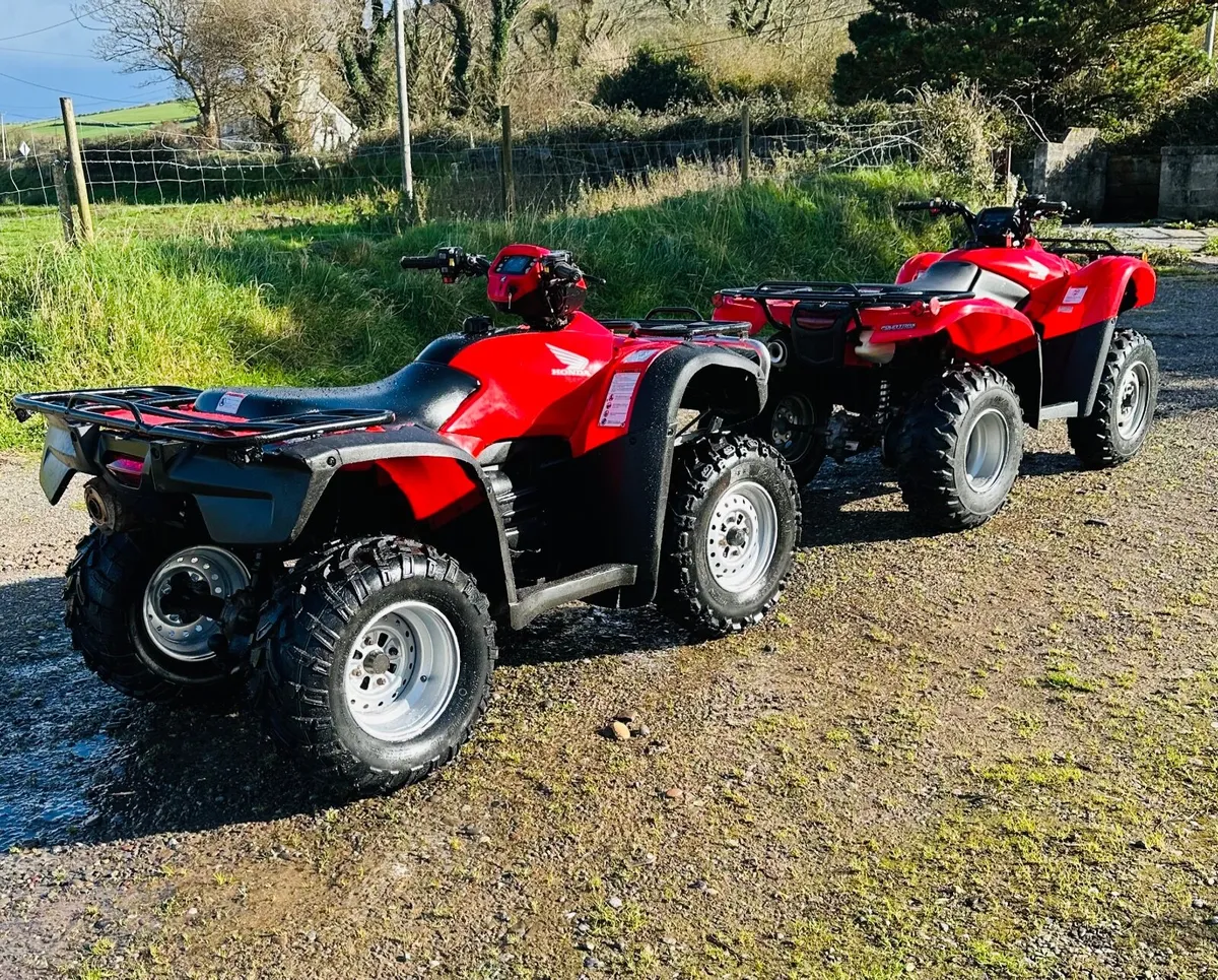 CHOICE OF TWO HONDA TRX500 ES 4X4 AND TRX420 MINT - Image 3