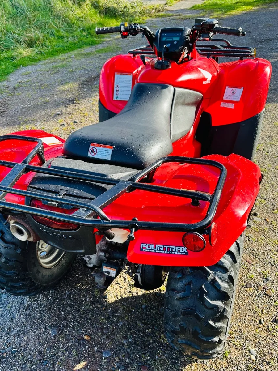 HONDA TRX420 4X4 MANUAL MINT CONDITION - Image 2