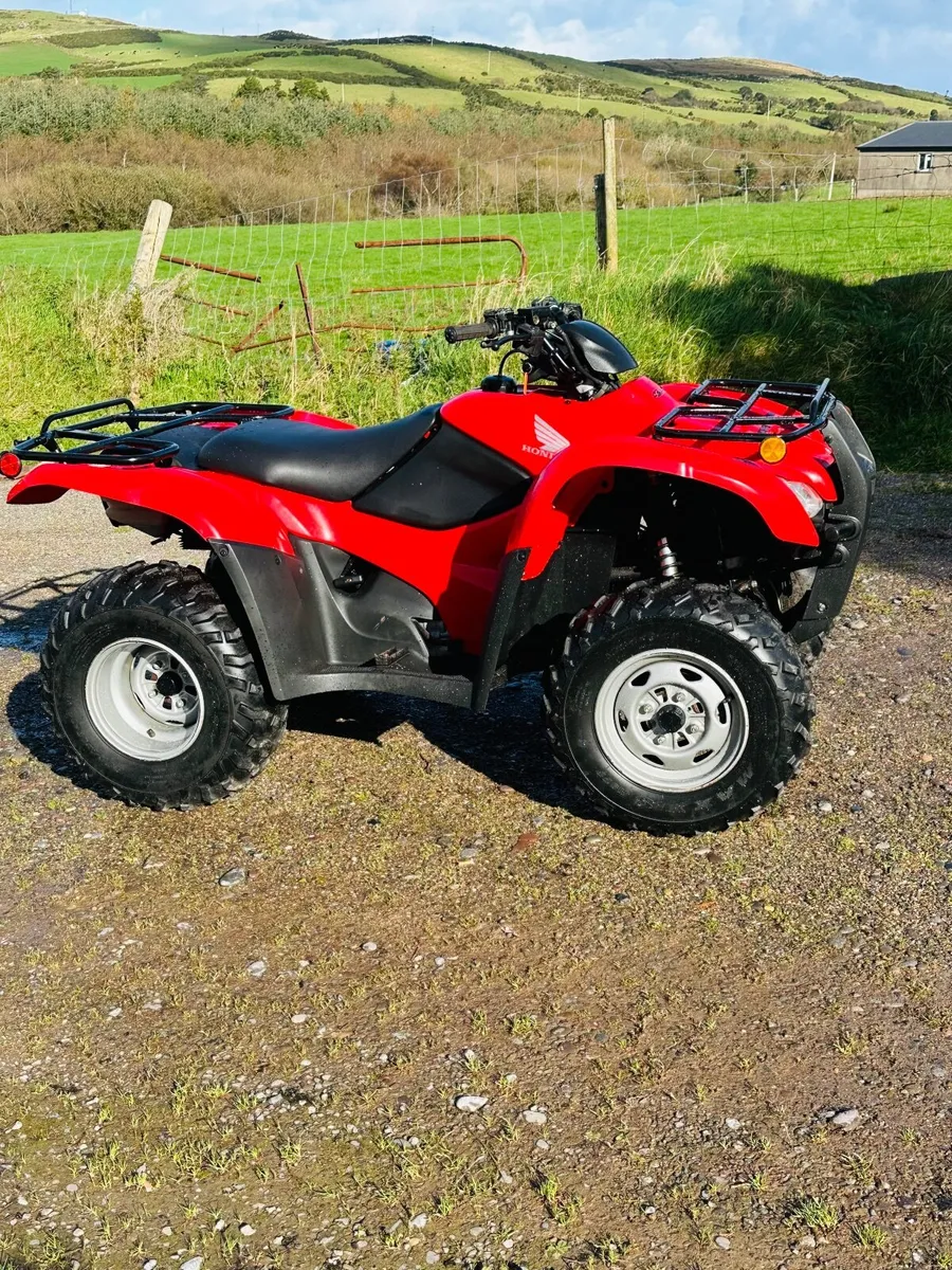 HONDA TRX420 4X4 MANUAL MINT CONDITION - Image 1