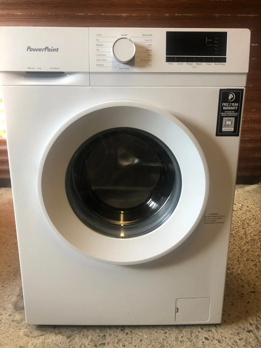 PowerPoint washing machine 6kg
