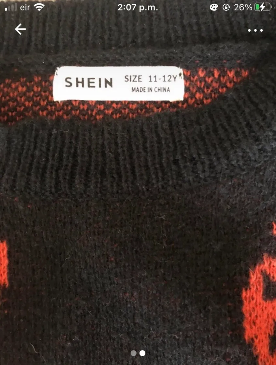 Two Girls 11-12yr Shein Halloween Jumper/Sweater - Image 4