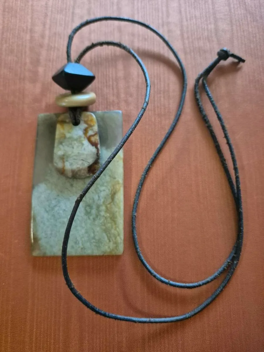 Large River Jade Necklace - Image 1