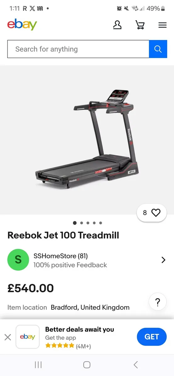 Treadmill for sale - Image 4