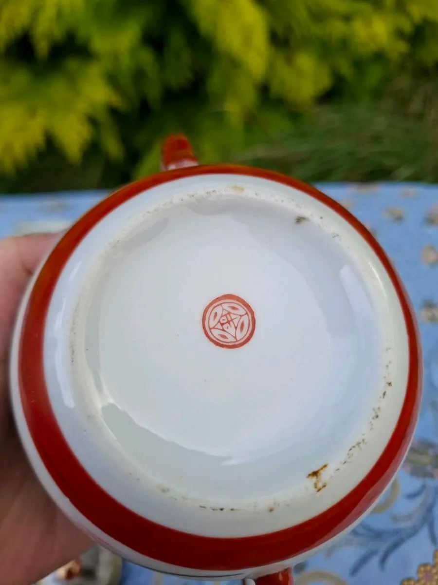 By post only asian china tea set - Image 4