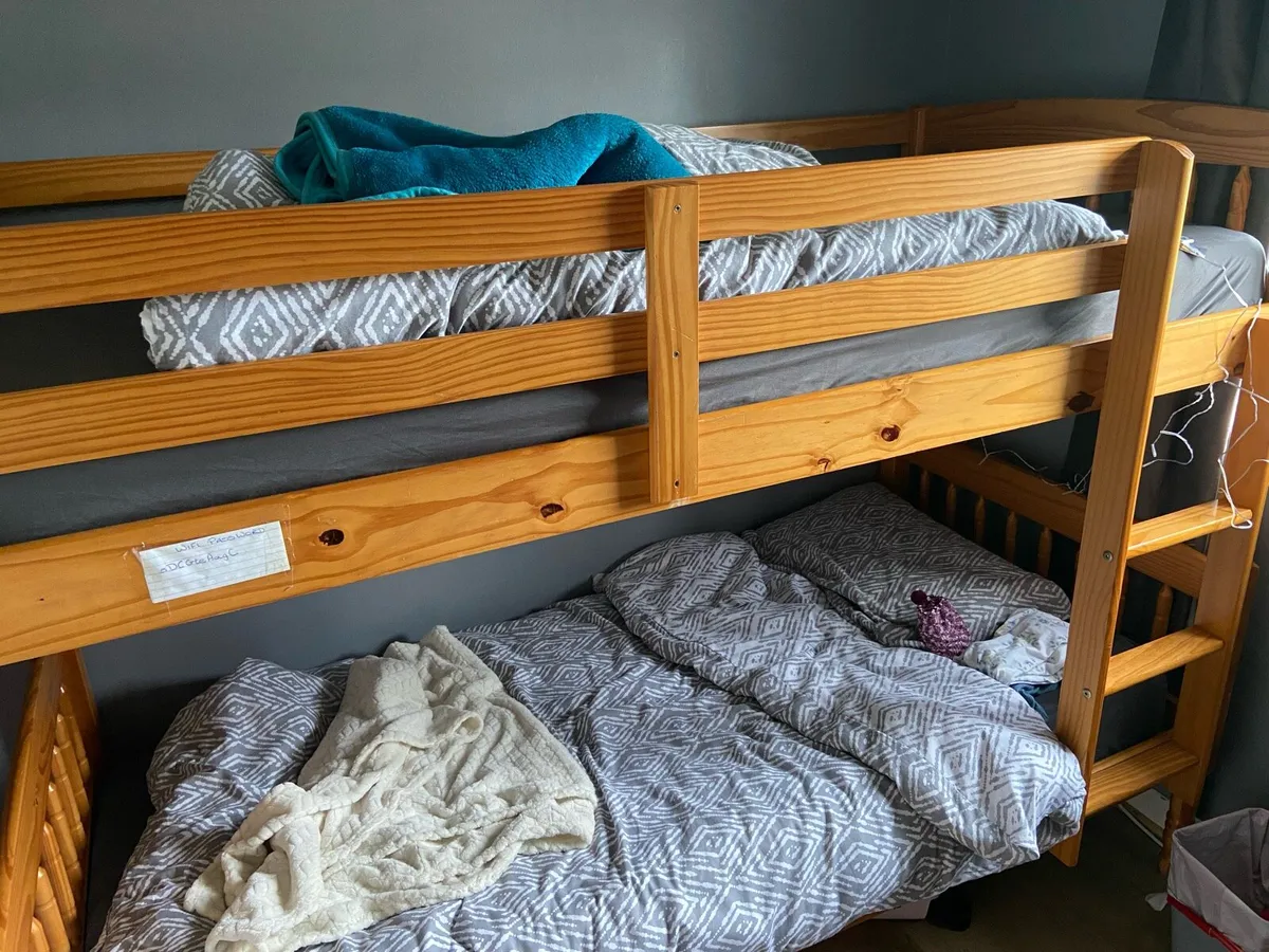 Pine Bunk Bed - Image 1