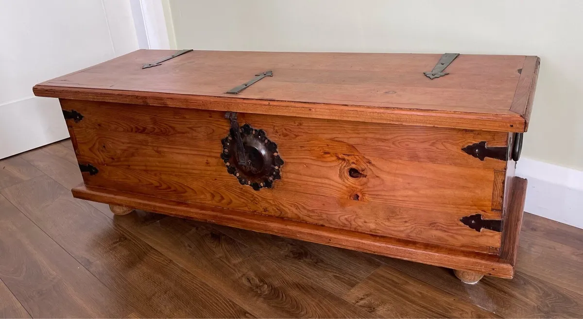 Wooden Trunk - Image 1