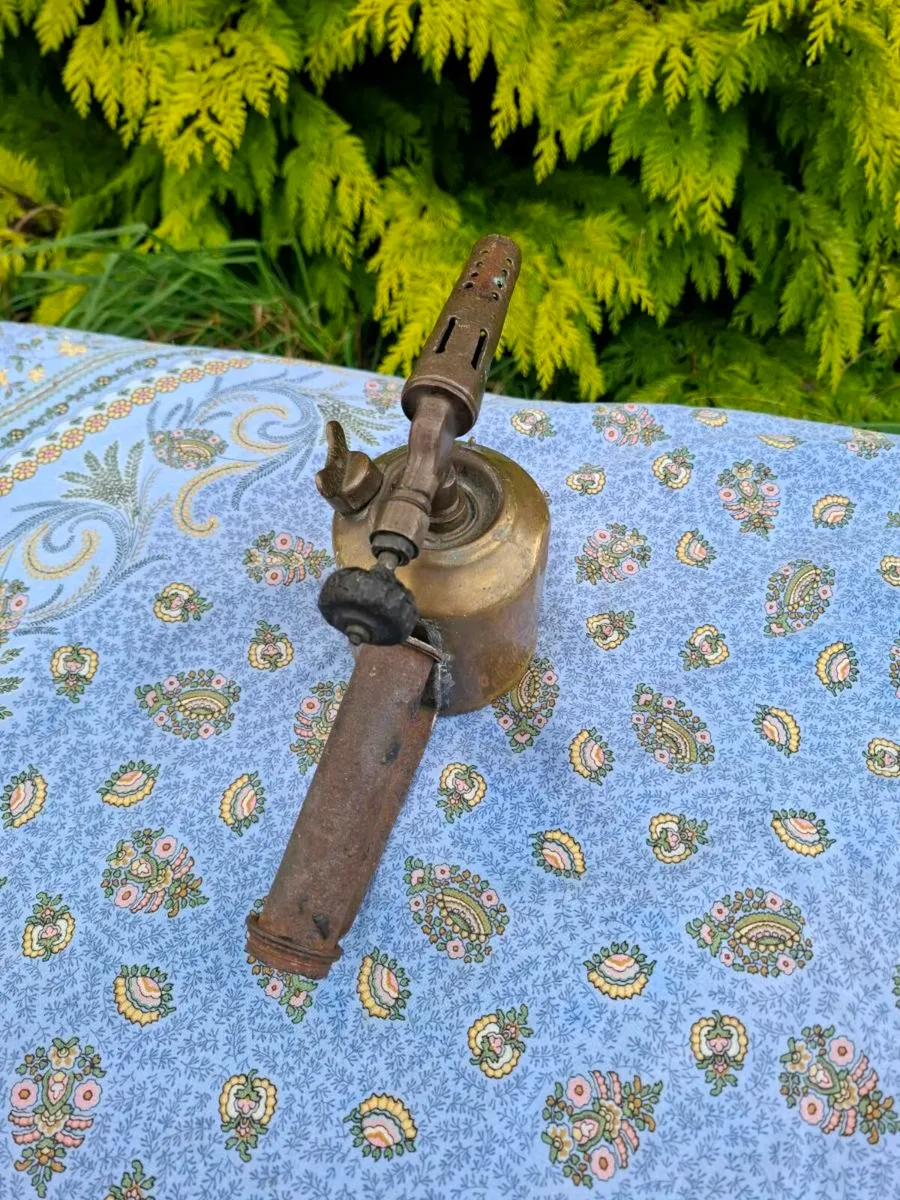 By post only vintage brass handtool - Image 2