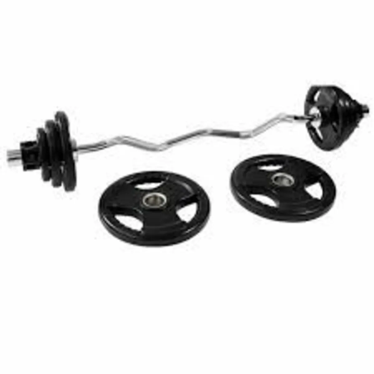 EZ Curl Bar 50kg Bundle