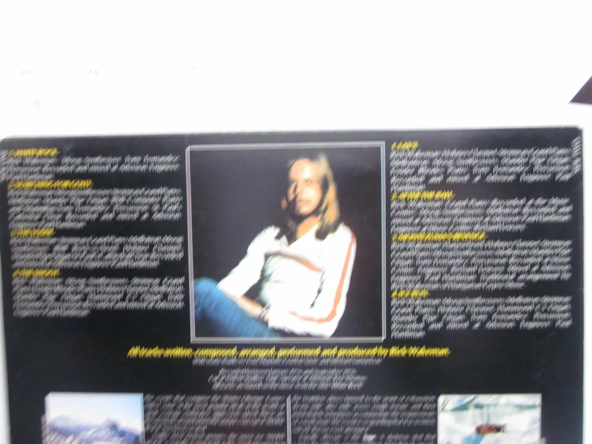 Rick Wakeman White Rock Vinyl LP - Image 3