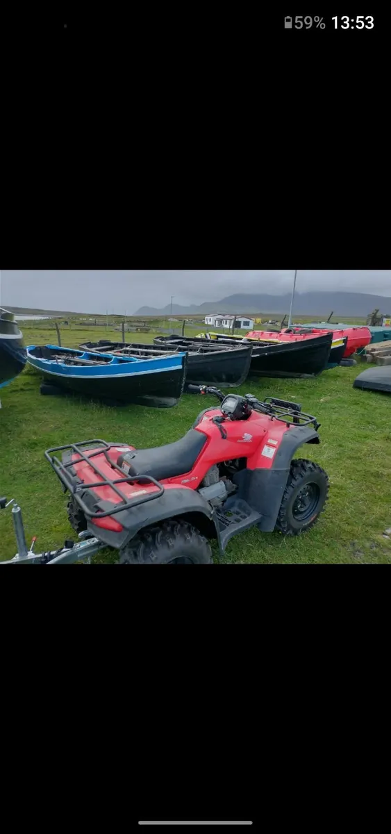 Quad and trailer - Image 1