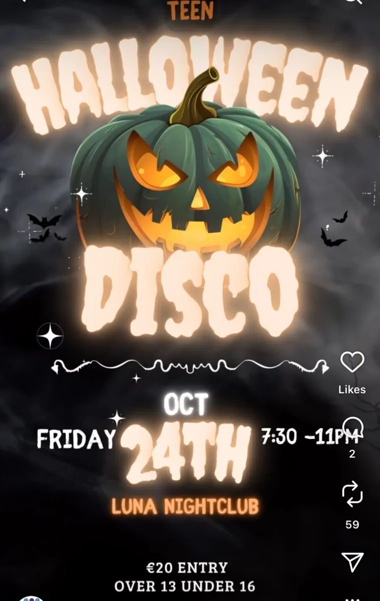 Queens Teenage Disco Ticket Friday 25/10