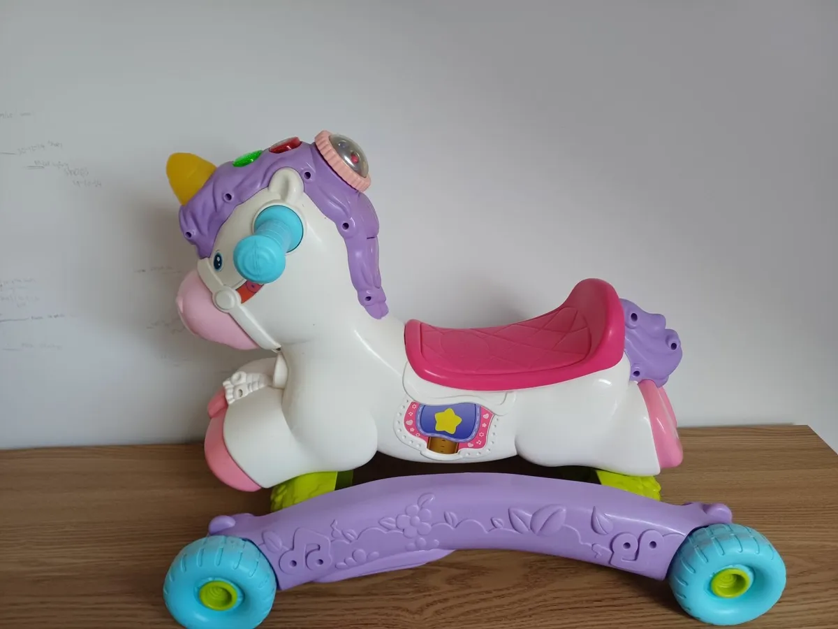 VTech Rock and Ride Unicorn - Image 1