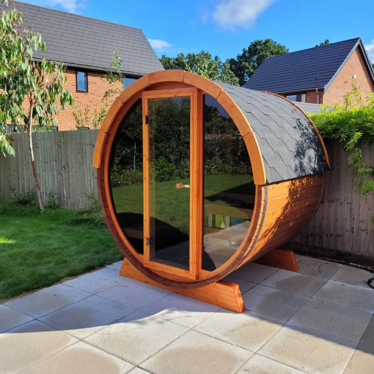 Outdoor Barrel Sauna