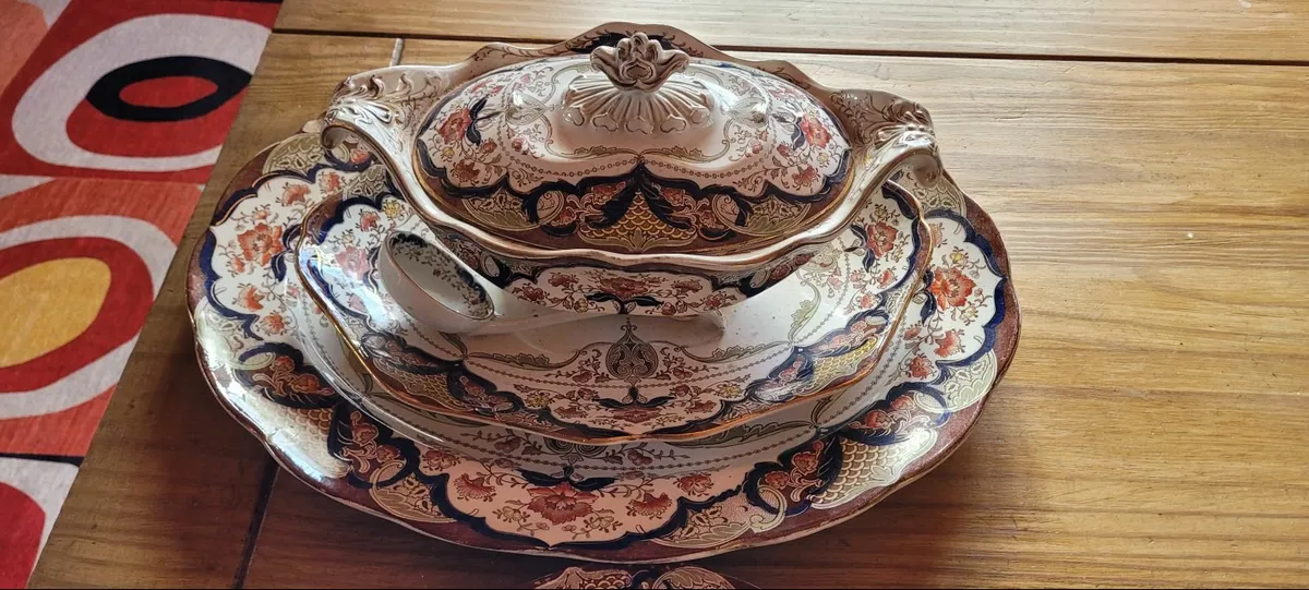 Plates, tureen, - Image 2