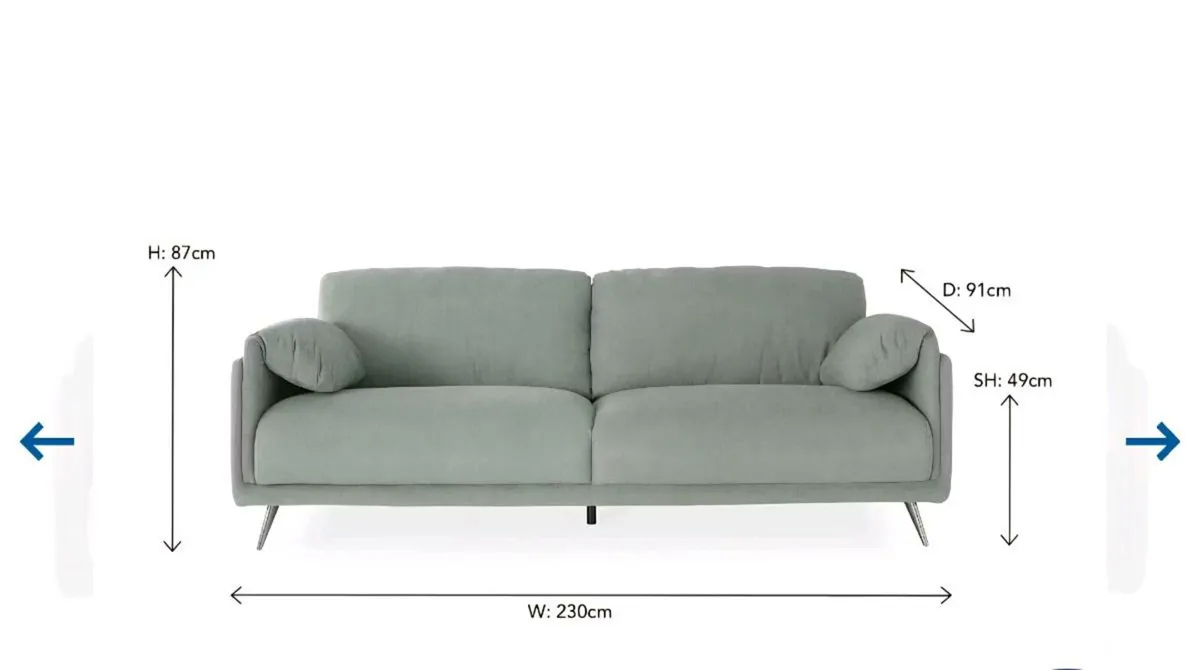 Brand New 3 Seater Moby Couch - Image 3