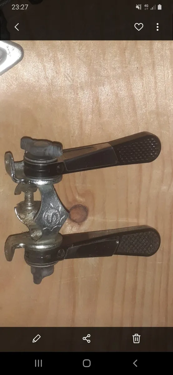 Simplex downtube clamp on shifters - Image 1