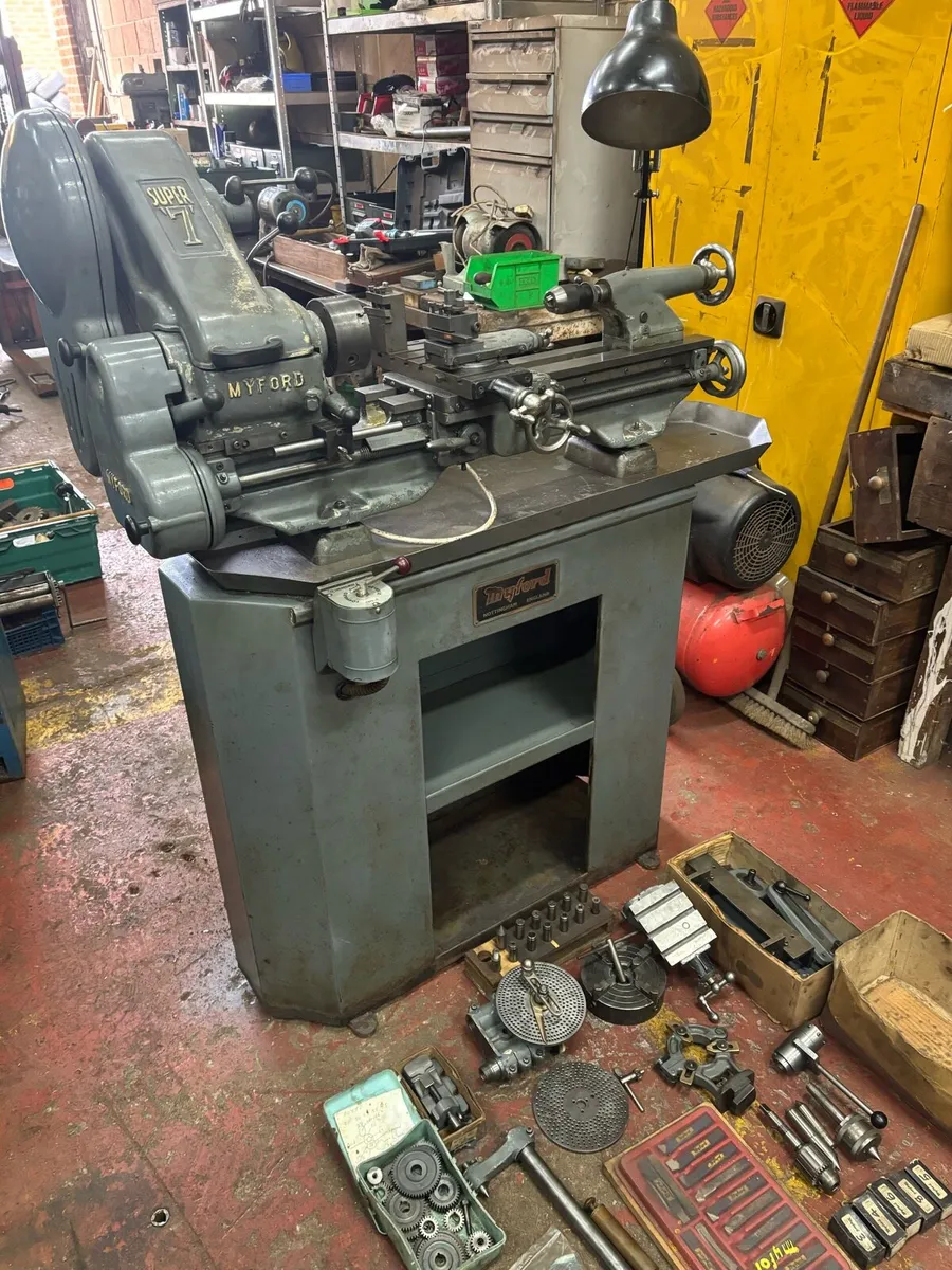 Myford super 7 lots of tooling pallet delivery €90 - Image 2