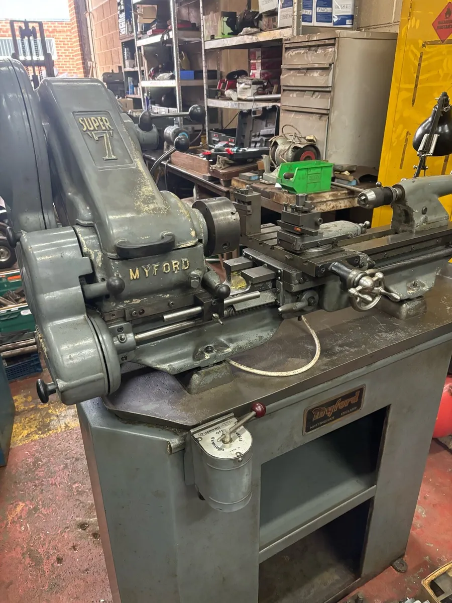 Myford super 7 lots of tooling pallet delivery €90 - Image 4