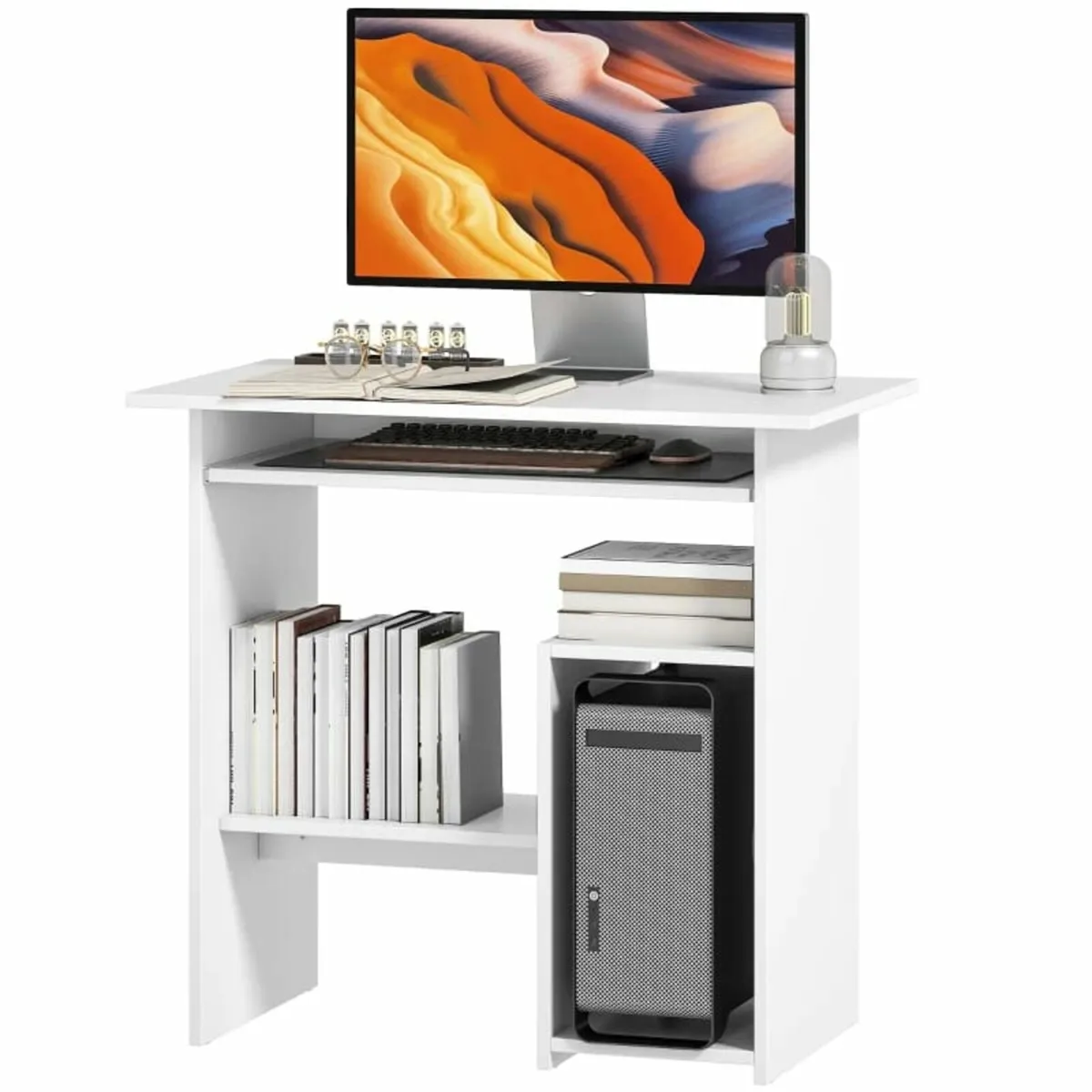 Computer Desk, Desk, Particleboard, Metal, 80 x 45 - Image 2