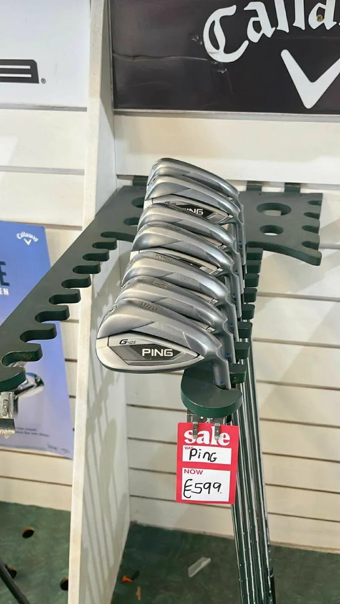 Ping G425 Irons 5-SW Regular shaft Only €599. - Image 3