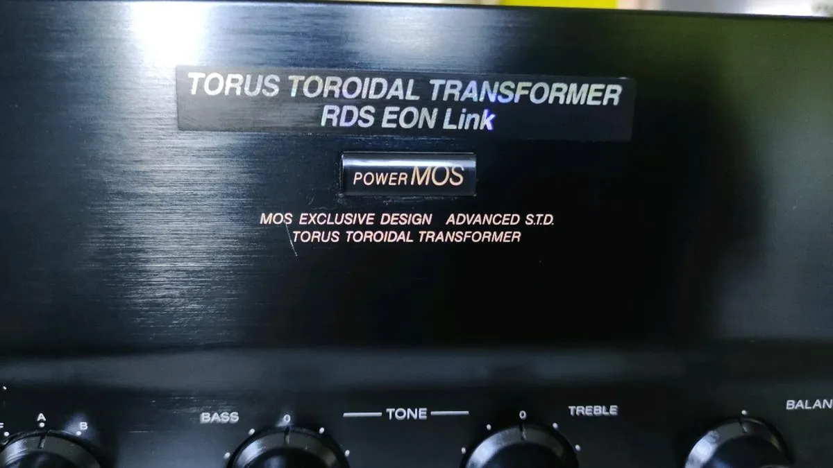 Sony Integrated Amplifier - Like New - Image 2