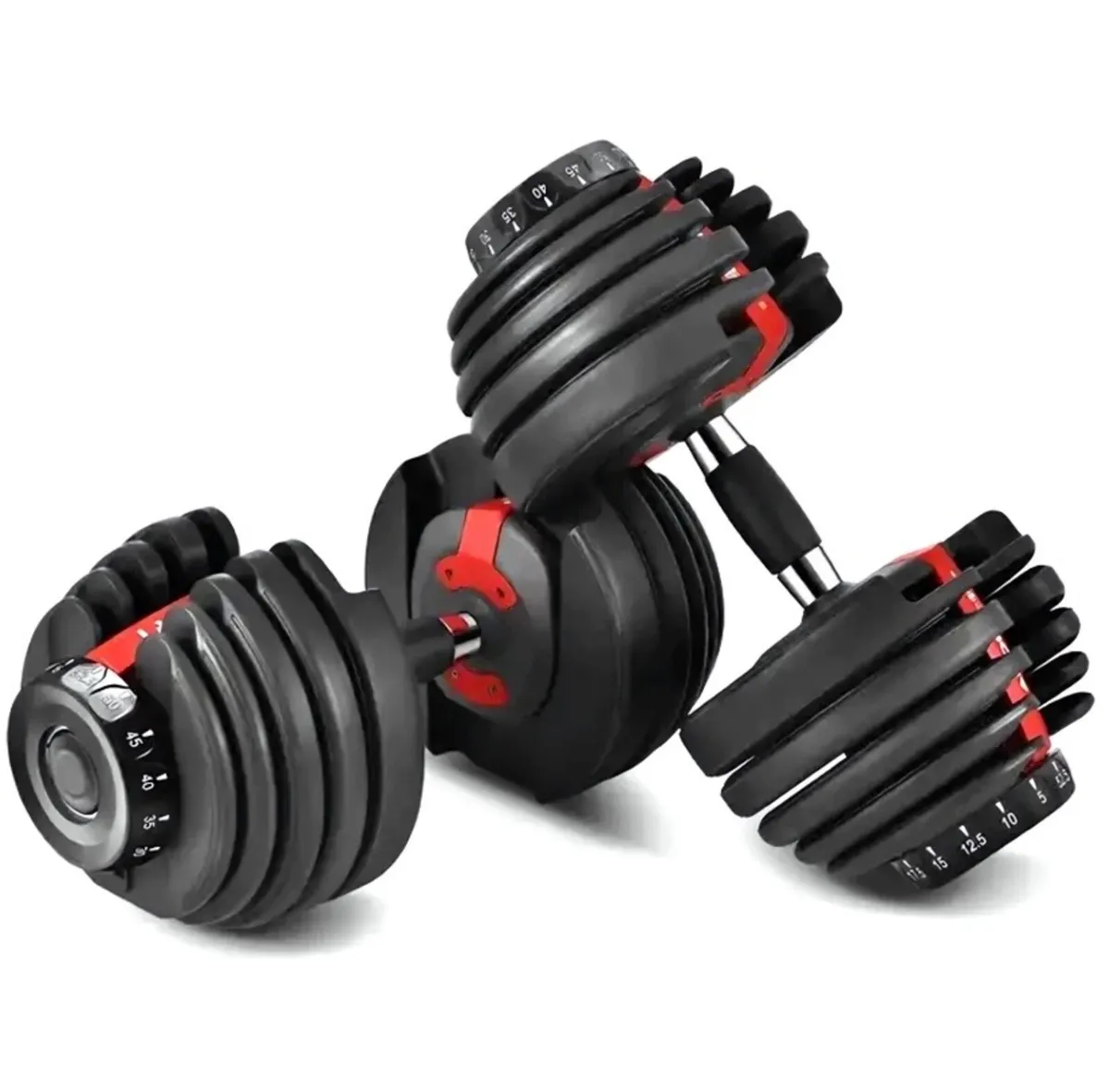 24kg // 40kg Adjustable Dumbells - Image 1