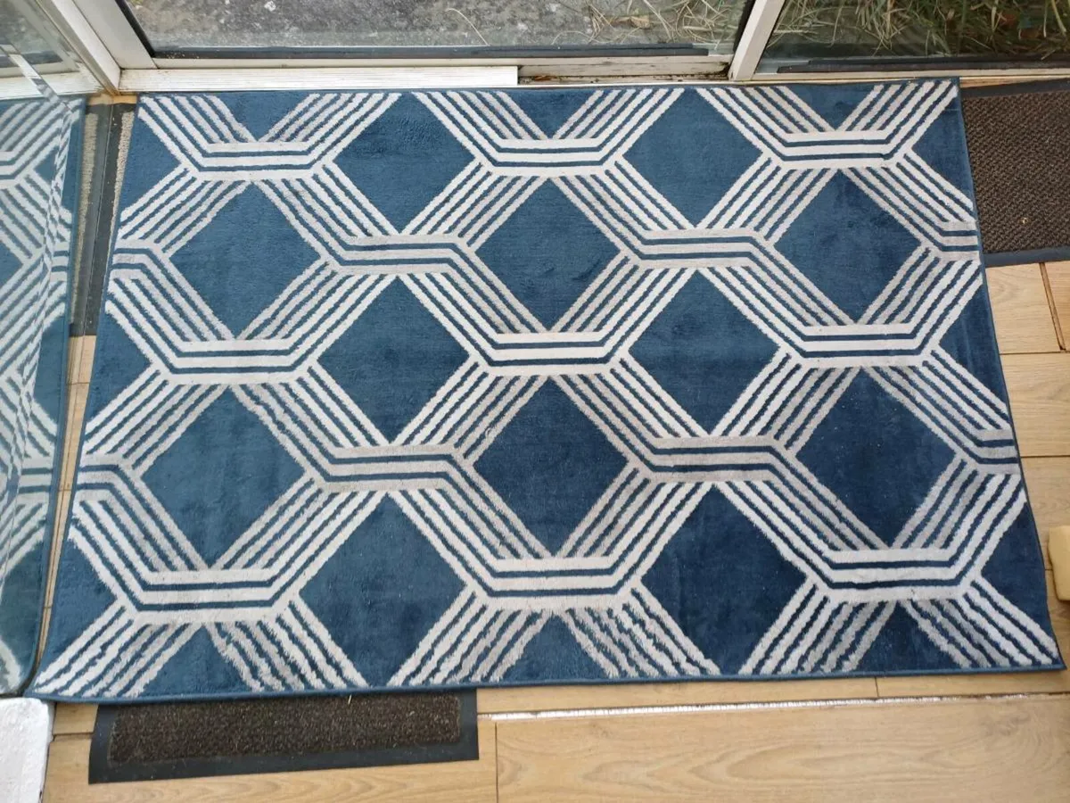 Blue rug.  Large - Image 1