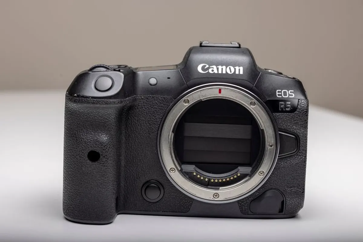 Canon R5 Mirrorless Camera body - Image 1