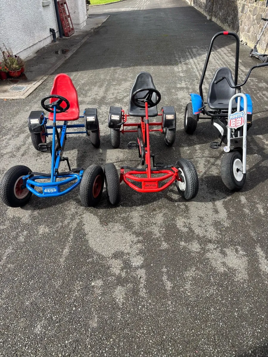 Selection of Berg Go carts - Image 1