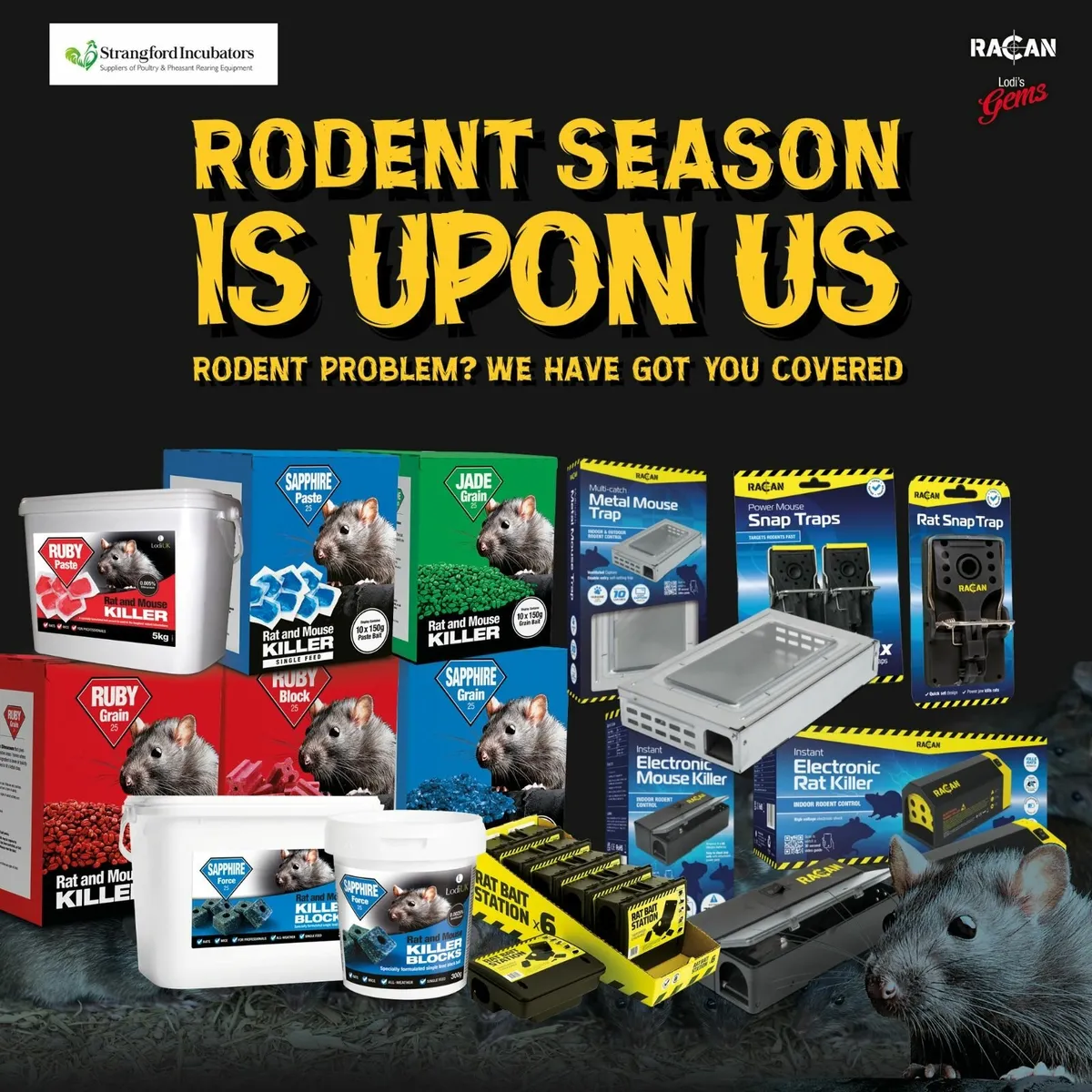 Poisons and Traps for Rats/Mice (Single Feed) - Image 1