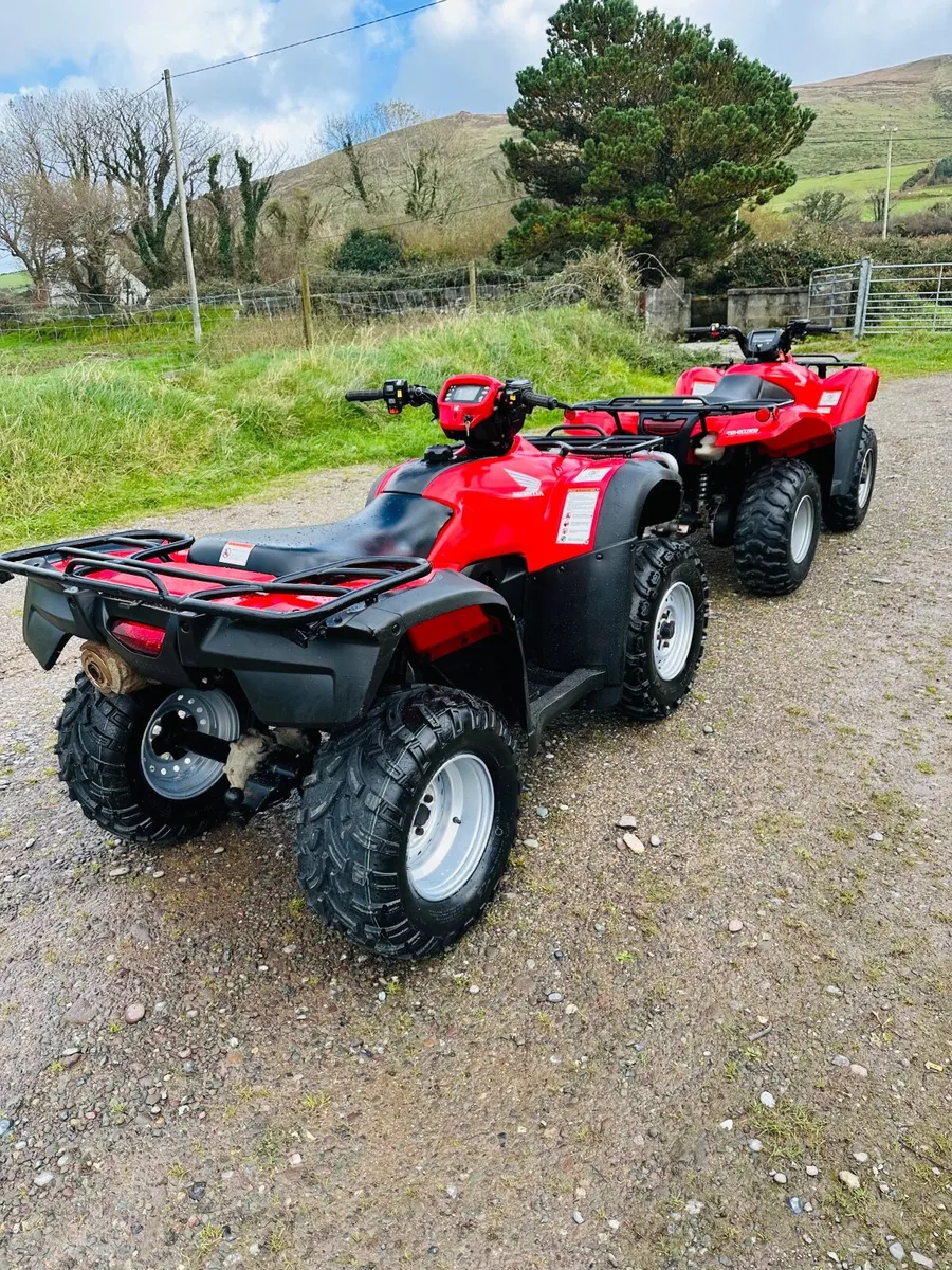 CHOICE OF TWO HONDA TRX500 ES 4X4 AND TRX420 MINT - Image 2