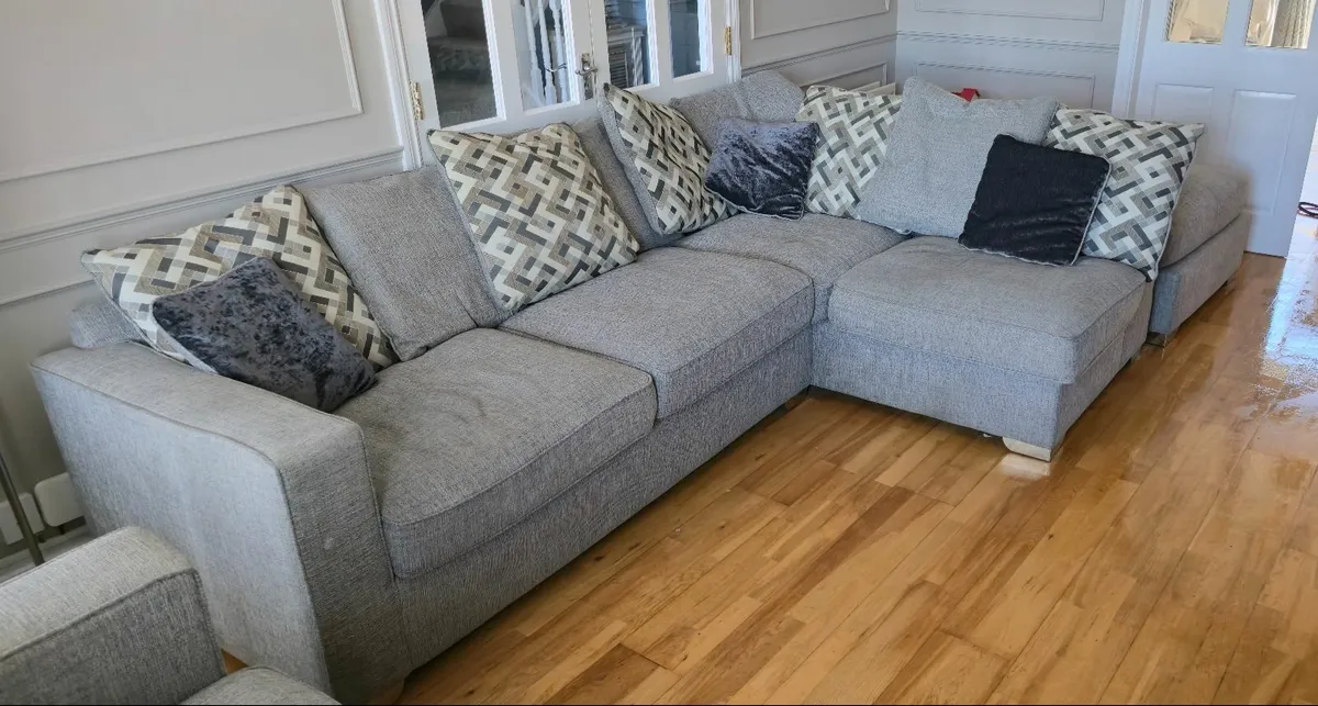 Sofa Suite (Corner 5 seat, 2 Seater & Foot Chaise) - Image 1