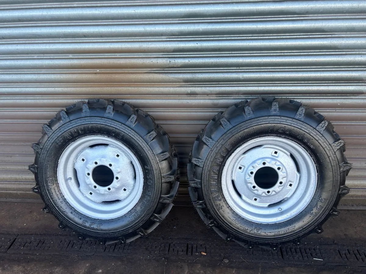 New Alliance 750-16 Front 4wd Grip Wheels for 2wd - Image 1