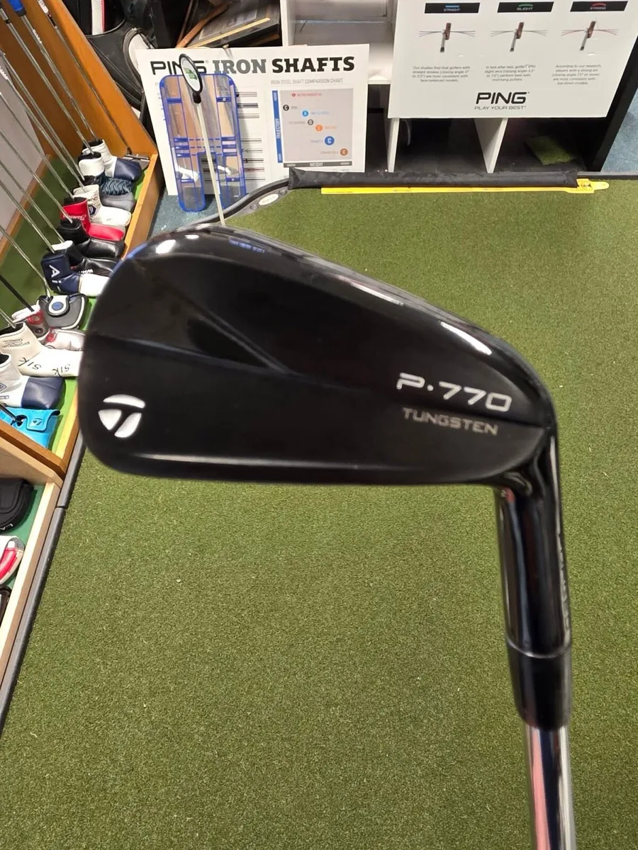 Taylormade P-770 Forged Irons Black - Image 1