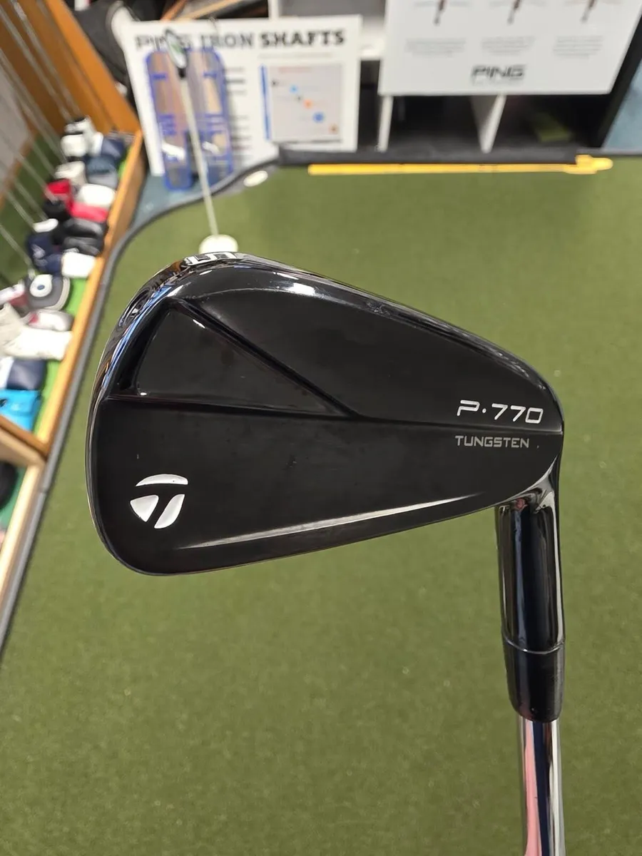 Taylormade P-770 Forged Irons Black - Image 2