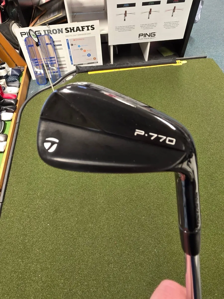 Taylormade P-770 Forged Irons Black - Image 3
